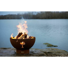Load image into Gallery viewer, Fire Pit Art Tropical Moon - TM