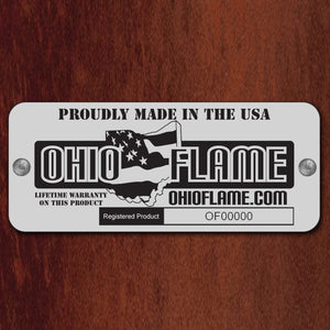 Ohio Flame 41" Lunar Artisan Fire Bowl OF41ABLU