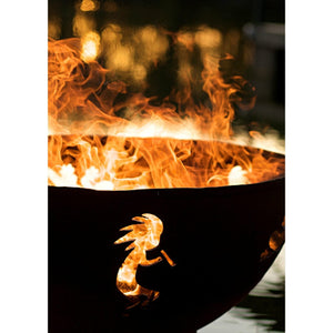 Fire Pit Art Kokopelli - KO