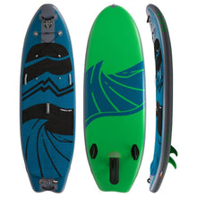 Load image into Gallery viewer, Hala 9&#39;6&quot; ATCHA 96 INFLATABLE WHITEWATER SUP Blue/Green HB21-AT96