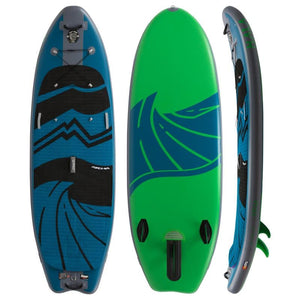 Hala 9'6" ATCHA 96 INFLATABLE WHITEWATER SUP Blue/Green HB21-AT96