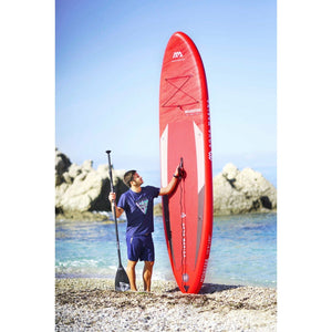 Aqua Marina Stand Up Paddle Board - MONSTER 12'0" - Inflatable SUP Package, including Carry Bag, Paddle, Fin, Pump & Safety Harness - BT-21MOP