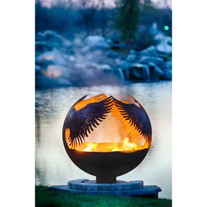 The Fire Pit Gallery Hidden - Angel Fire Pit Sphere - 7010017