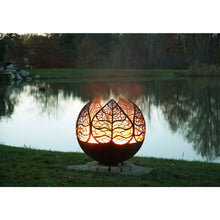 Load image into Gallery viewer, The Fire Pit Gallery Autumn Sunset Leaf Sphere - 7010028