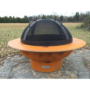 Fire Pit Art Saturn w/lid - SAT/LID