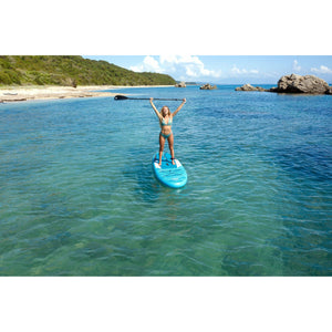 Aqua Marina Stand Up Paddle Board - VAPOR 10'4" - Inflatable SUP Package, including Carry Bag, Paddle, Fin, Pump & Safety Harness - BT-21VAP