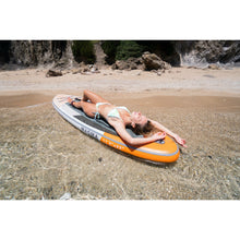 Load image into Gallery viewer, Aqua Marina Stand Up Paddle Board - MAGMA 11&#39;2&quot; - Inflatable SUP Package, including Carry Bag, Paddle, Fin, Pump &amp; Safety Harness - BT-21MAP